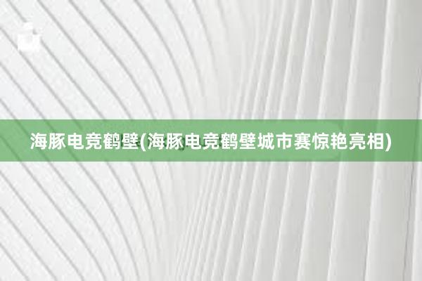 海豚电竞鹤壁(海豚电竞鹤壁城市赛惊艳亮相)