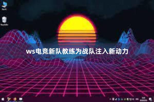 ws电竞新队教练为战队注入新动力