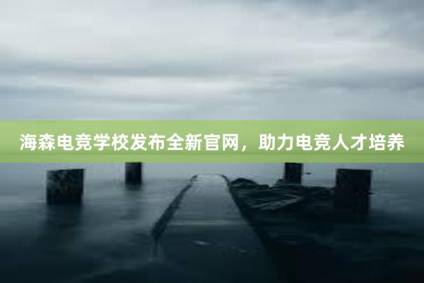 海森电竞学校发布全新官网，助力电竞人才培养